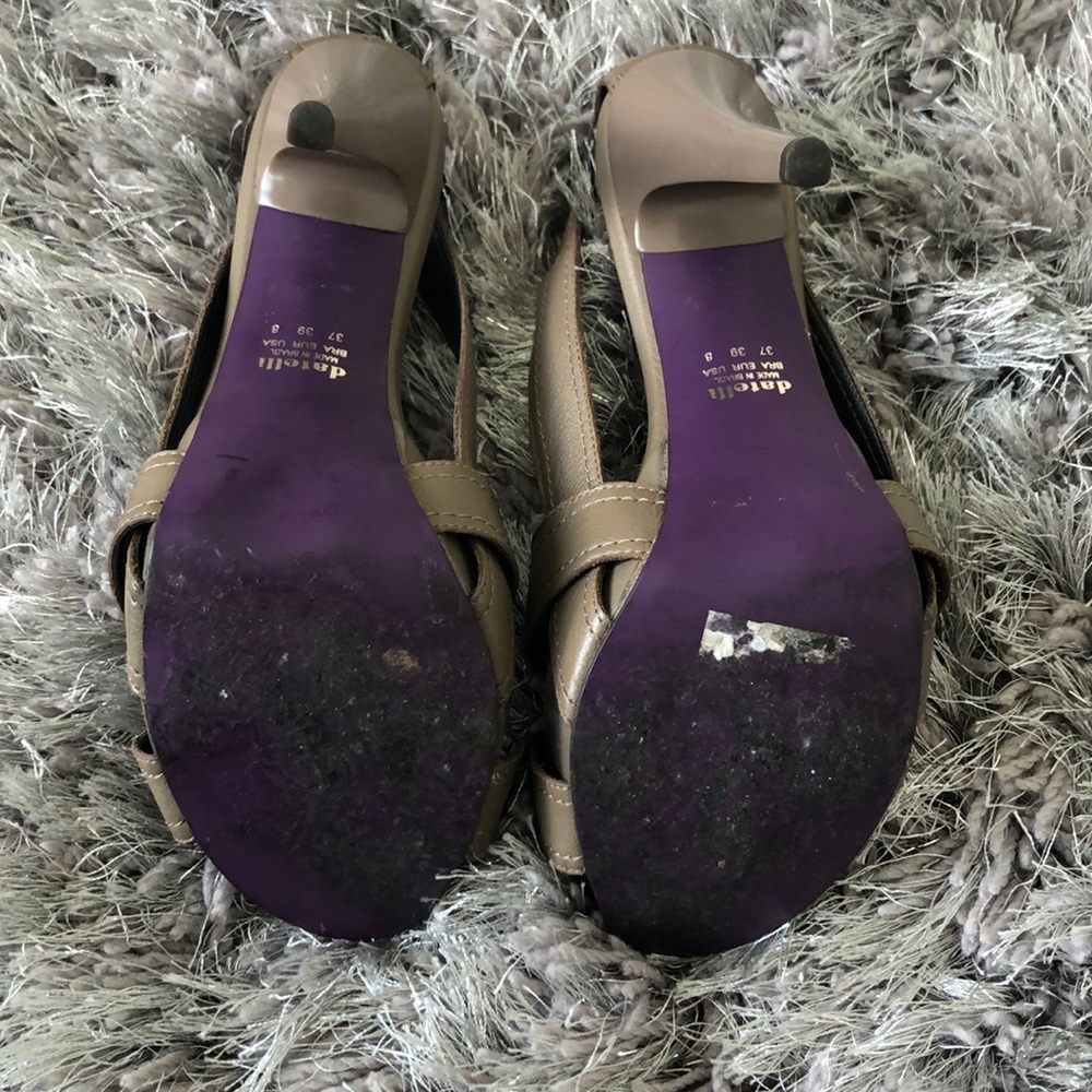 🔥 Unique Design Peep Toe Heels - Picture 6 of 8